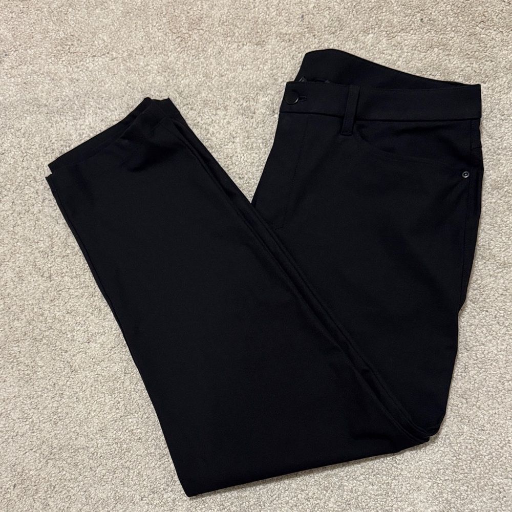 lululemon ABC Classic-Fit Men's Trousers 28" Black Sz34
